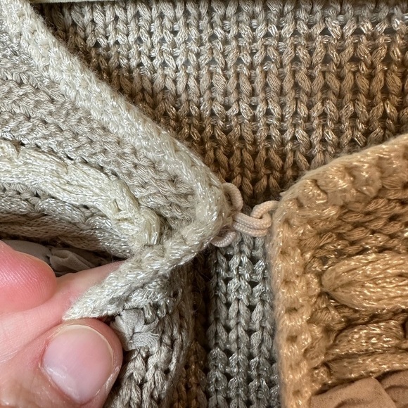 Chico’s Ravishing Ruffles Cardigan Sweater Feminine Sophisticated Size Small - Picture 4 of 7